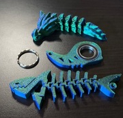 KEYRAMBIT forest blue breloczki HIT TIK TOKA combo