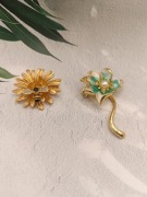 Broszki vintage duży wybór pszczoła/ stokrotka