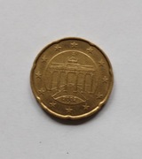20 eurocentów , Niemcy 2002r, stan b.dobry
