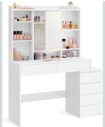 Toaletka z szufladami VASAGLE