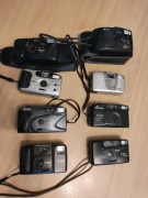 Kompaktowe aparaty analogowe (Canon, Fuji, Premier, Kinon, Kodak)