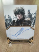 Art Parkinson - Rickon Stark - Gra o tron - karta - autograf