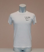 ORYGINALNA Koszulka DIESEL T-DIEGOS-N21 M Biała z Nadrukiem Industrial