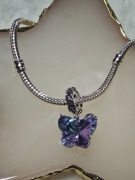 Charms zawieszka do bransoletki modułowej motyl