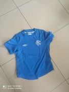 Koszulka T-shirt 128 / 134 niebieska szybkoschnąca