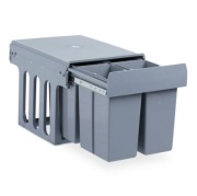 WBUDOWANY KOSZ KUCHENNY NA SMIECI,ODPADY 15L RELAXDAYS