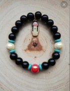 Bransoletka z zawieszką Indianką 