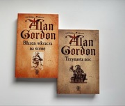 Książka Trzynasta noc+Błazen wkracza na scenę Alan Gordon