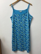 Piżama koszulka nocna z bawełny w kwiaty koszula piżamka Comtessa 36 38 S M