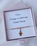 Bransoletka dla Chrzestnej- Prezent dla Chrzestnej