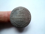 BRUNSZWIK: 16 GUTE GROSCHEN (1/2 TALARA) 1830 R