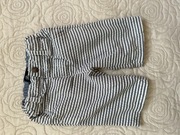Denim Co 18-24mies92cm spodenki chłopięce w paski
