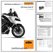 KTM 1290 Super Duke GT Instrukcja obsługi konserwacji PL