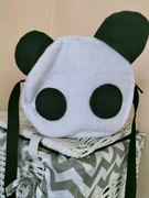 PLUSZOWA TOREBKA DLA DZIECKA NA RAMIĘ MIŚ PANDA