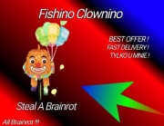 Roblox Steal A Brainrot Fishino Clownino Diamond 70m/s NAJTANIEJ !