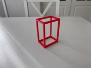 Szkielet prostopadłościanu – model 3D