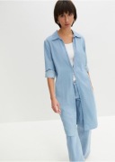 Długa narzutka cienki jeans nowa 48/50