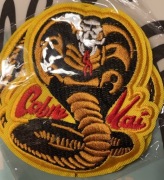 NOWA NASZYWKA COBRA KAI KARATE KID zestaw 5 sztuk 