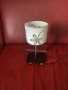 Lampka lampa nocna bedside lamp kwiaty flowers