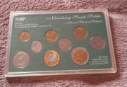 Zestaw NBP - monety obiegowe - 1990-94 - w tym 1zł,50gr,20gr,10gr z 1990r.