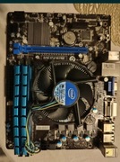 Proc intel i3 2120 + płyta msi H61M-P20 (G3)+ 2x4Gb DDR3 1600mhz