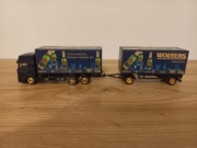 Kolekcjonerski model ciężarówki w skali 1:87, browar Hofbrauhaus Wolters.