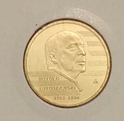 POLSKA 2 zł  2013     W.LUTOSŁAWSKI   MENNICZE w holderze  POLECAM