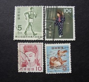 136 # Japonia Zestaw 1951,1961,1962,1965