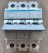 Wyłącznik nadprądowy NCN320 C20 Hager