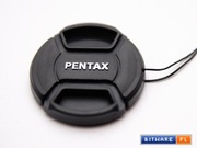 Dekielek 52mm PENTAX na obiektyw 52 ze smyczą