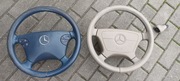 W124 w210 Mercedes kierownica skóra niebieska   w208