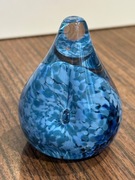 Śliczna szklana ozdoba przycisk do papieru