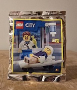 Lego City 952105 Lekarz pacjent strzykawka saszetka klocki model wycofany