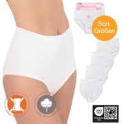 Majtki damskie 100% bawełna  wysoki stan 4 szt. Super jakość 