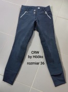 Jak nowe Bryczesy CRW by Hööks - pełny lej - rozmiar 36