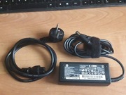 Zasilacz do Laptopa  HP 65 W + kabel sieciowy, wtyk z bolcem