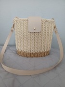 Torebka kuferek z podszewką