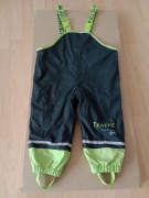 Ogrodniczki gumowane Lupilu ocieplane r. 86-92