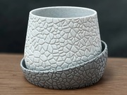 Doniczka - nowoczesna faktura