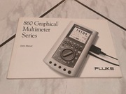 FLUKE 860 GRAPHICAL  MULTIMETER INSTRUKCJA OBSŁUGI USER MANUAL