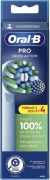 Braun ORAL B CROSS ACTION PRO końcówka 4 sztuki