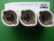 Gniazdo porcelanowe bezpiecznikowe 63 A typ 566 - 3 sztuki (komplet)