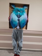 Sowa Makrama Łapacz snów 