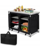 Szafka kempingowa, składana kuchnia turystyczna.