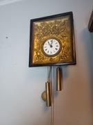 Stary zegar wiszący szwarcwaldzki 