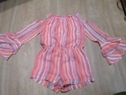 Kombinezon pomarańczowy dziewczynka 7-8 lat 