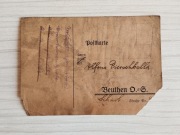 Bytom/Beuthen archiwalna kartka pocztowa 1929 rok