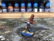 Warhammer AoS / Old World. Malowany Wood Elf Mage. Metalowy oryginał!