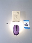 Bezprzewodowa Mysz Optyczna Tecknet Fioletowa 