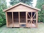 Kojec dla psa drewniany 